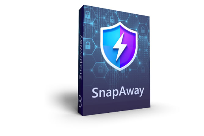 SnapAway app feature screenshot